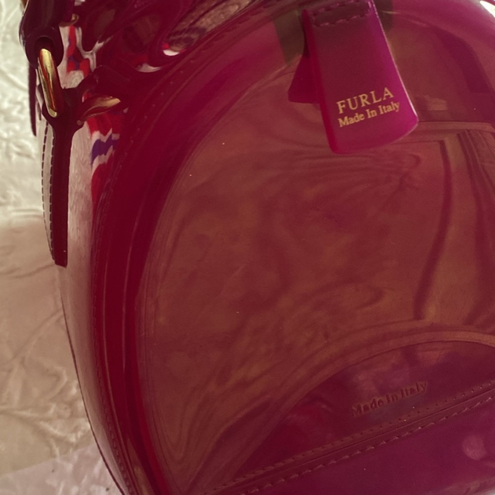 Furla Jelly Candy bag Satchel Barbie pink - Picture 3 of 12